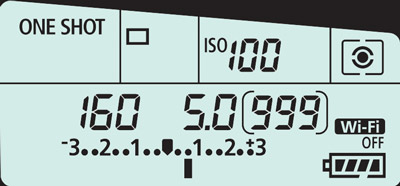 camspex.com — Top plate LCD — Canon EOS 70D