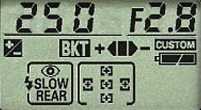 camspex.com — Das obere Display — Kodak DCS Pro 14n