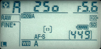 camspex.com — Top plate LCD — Nikon D850